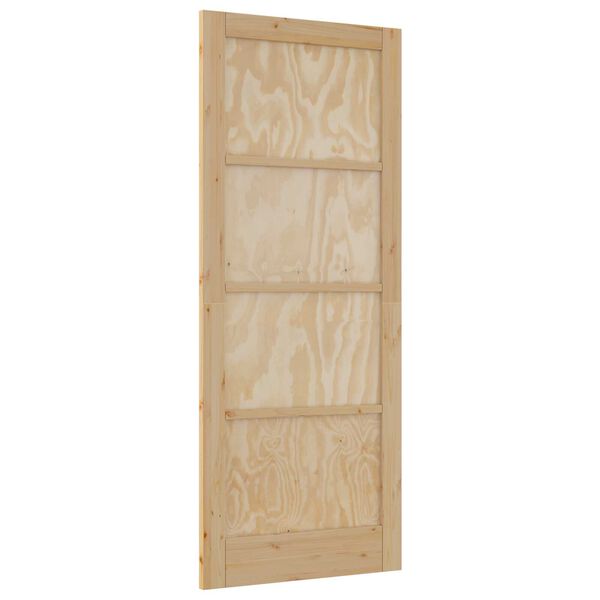 vidaXL Porta Interna ORKDAL Marrone 86 x 211 cm Legno compensato