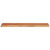 vidaXL Mensola Muro 110x30x3,8cm Rettangolare Legno Acacia Bordi Vivi