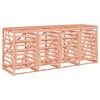 vidaXL Copribidone Quadruplo in Legno Massello di Douglas