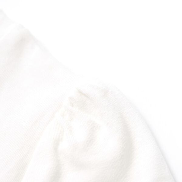 Maglietta da Bambina Ecru 128