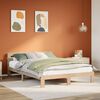 vidaXL Letto senza Materasso 120x190 cm in Legno Massello di Pino