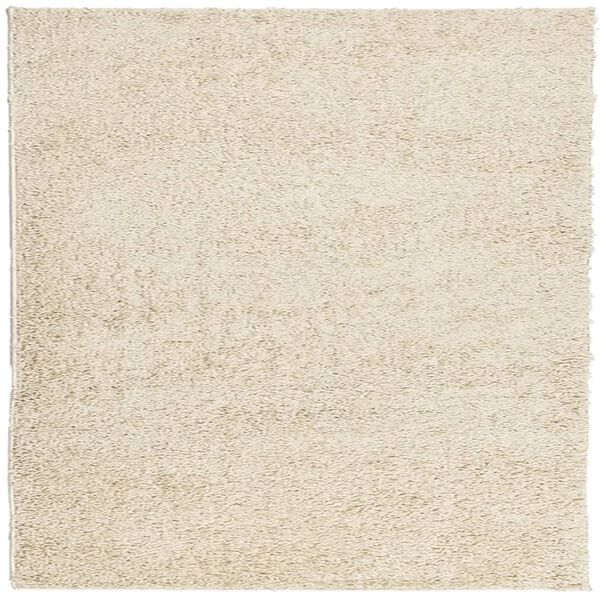 vidaXL Tappeto Shaggy PAMPLONA a Pelo Lungo Moderno Oro 160x160 cm