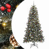 vidaXL Albero di Natale artificiale con 300 LED Verde 240 cm
