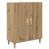 vidaXL Credenza Rovere artigianale 69,5 x 32,5 x 180 cm