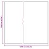 vidaXL Telo con Occhielli Trasparente 12 x 12 m Polietilene