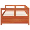 vidaXL Dormeuse senza Materasso Marrone Cera 90x200 cm Legno di Pino
