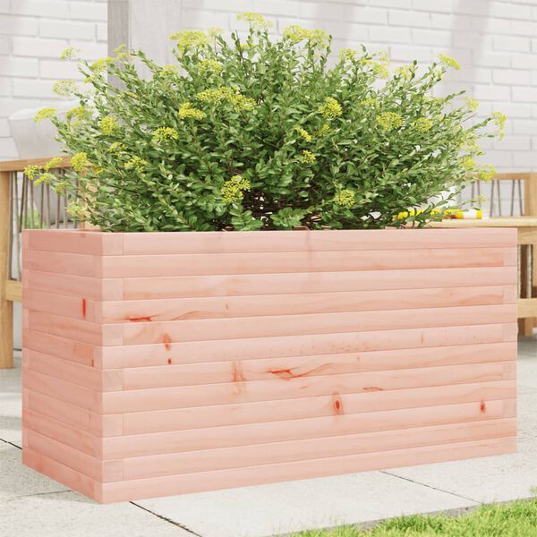 vidaXL Fioriera da Giardino 90x40x46 cm in Legno Massello di Douglas