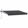vidaXL Tettuccio Elettrico Retrattile Antracite 2,5 x 2 m