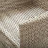 vidaXL Sedie da Giardino Reclinabili 2 pz con Cuscini Polyrattan Beige