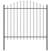 vidaXL Recinzione per Giardino 7 pcs Grigio 170 x 190 cm