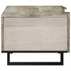vidaXL Tavolino da salotto Beige e Nero 100 x 54 x 40 cm