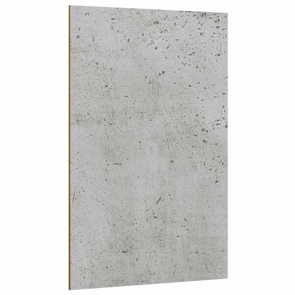vidaXL Pannelli decorativi 12 pcs Grigio cemento 40 x 60 x 0.27 cm