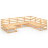 vidaXL Set Divani da Giardino 7 pz in Legno Massello di Pino