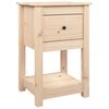 vidaXL Comodini 2 pz 40x35x61,5 cm in Legno Massello di Pino