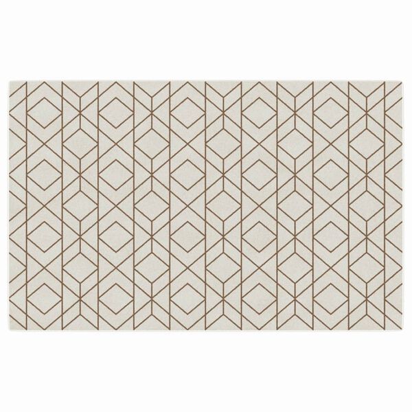 vidaXL Tappeto a Pelo Corto Multicolore 190x300 cm Interni/Esterni