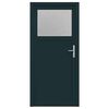 vidaXL Porta d'ingresso laterale Antracite 88 x 198 cm PVC