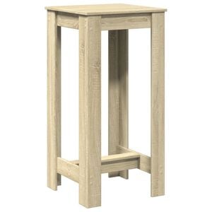 vidaXL Tavolo da Bar Rovere Sonoma 51x50x103,5 cm in Legno Multistrato