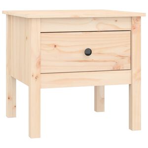 vidaXL Tavolino 50x50x49 cm Legno Massello di Pino