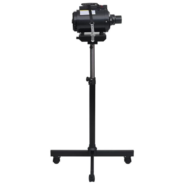 vidaXL Asciugatore per Cani Motore Doppio Stand Nero Plastica Acciaio