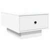 vidaXL Tavolino da Salotto Bianco 60x45x31 cm in Legno Multistrato