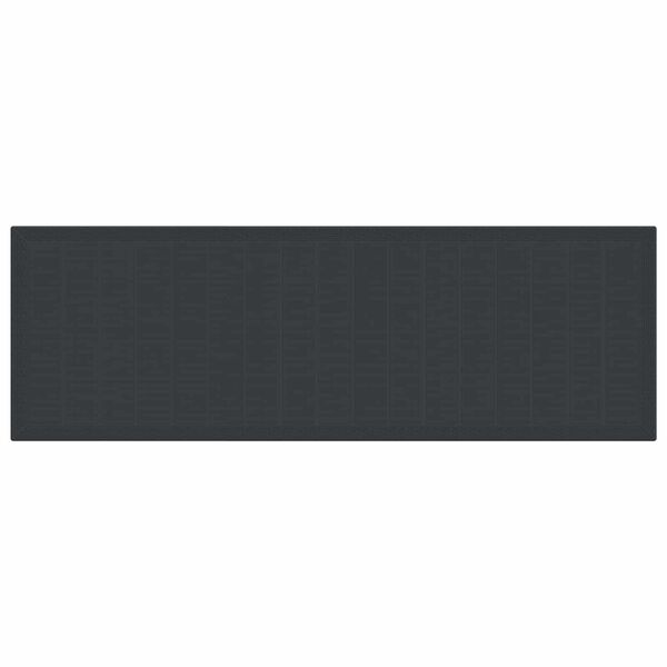 vidaXL Set da Pranzo per Giardino 13 pcs Antracite Plastica