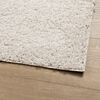vidaXL Tappeto Shaggy PAMPLONA a Pelo Lungo Moderno Crema 120x170 cm
