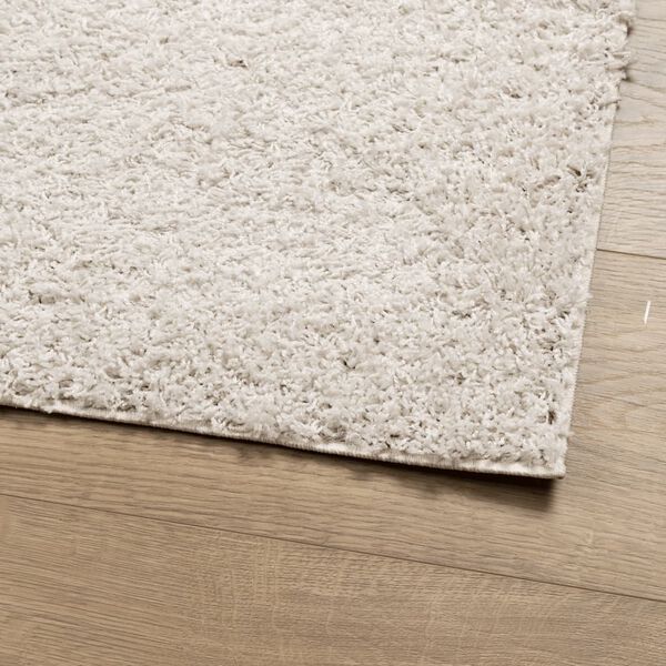 vidaXL Tappeto Shaggy PAMPLONA a Pelo Lungo Moderno Crema 120x170 cm
