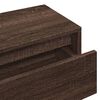 vidaXL Set Mobili da Ingresso 4 pz Rovere Marrone in Legno Multistrato