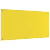 vidaXL Rivestimento da Cucina Giallo 120 x 60 cm vetro temperato