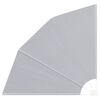 vidaXL Schermo di Privacy per Balcone 160 x 160 cm Poliestere Grigio