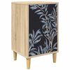 vidaXL Armadio da Notte DOKKUM Rovere Sonoma 36 x 33 x 60 cm