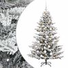 vidaXL Albero di Natale artificiale con palline 150 cm 150 LED