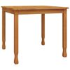 vidaXL Tavolo da Pranzo da Giardino 85x85x75 cm Legno Massello di Teak