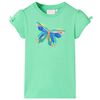 Maglietta da Bambina Verde Chiaro 104