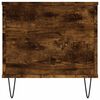 vidaXL Tavolino da Salotto Rovere Fumo 90x44,5x45 cm Legno Multistrato