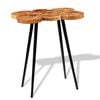 vidaXL Tavolo a Tronco Legno Massello di Acacia 90x60x110 cm