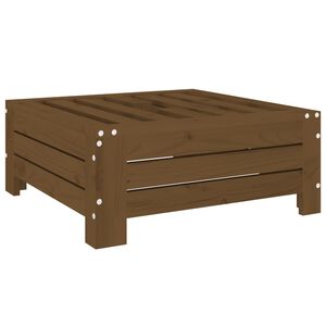 vidaXL Copertura per Base Ombrellone Ambra in Legno Massello di Pino