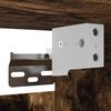 vidaXL Armadietti TV Montati a Parete 4pz Rovere Fumo 30,5x30x30 cm
