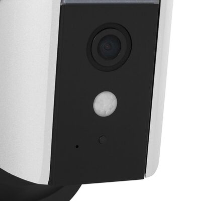 Smartwares Videocamera di Sicurezza con Luci 6,38x7x18,07 cm Metallo