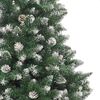 vidaXL Albero di Natale artificiale con 150 LED Verde 120 cm
