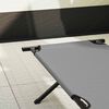 vidaXL Letto da campeggio pieghevole 2 pcs Grigio 193 x 69 x 45 cm