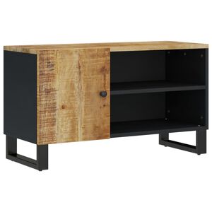 vidaXL Mobile TV 80x33x46cm Legno Massello Mango e Legno Multistrato