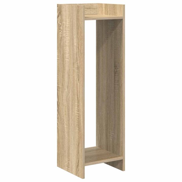 vidaXL Supporto per piante Rovere Sonoma 30 x 30 x 100 cm