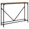 vidaXL Tavolo consolle Legno vecchio 102 x 23 x 75 cm