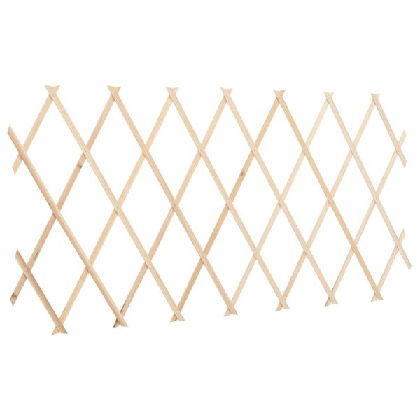 vidaXL Recinzione a Traliccio 5 pz in Legno di Abete 180x80 cm