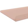 vidaXL Mensola sospesa 2 pcs Rosa 60 x 18 x 2,5 cm Acciaio