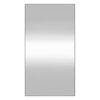 vidaXL Specchio da Parete 50x100 cm Vetro Rettangolare
