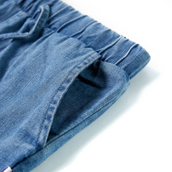 Pantaloncini da Bambino Blu Denim 104