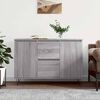 vidaXL Credenza Grigio Sonoma 101,5x35x70 cm in Legno Multistrato