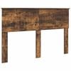 vidaXL Testiera Rovere fum&eacute; Legno ingegnerizzato